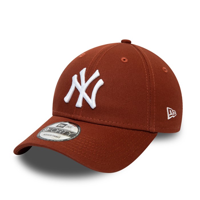 New York Yankees League Essential 9FORTY Lippis Ruskea - New Era Lippikset Verkossa FI-456973